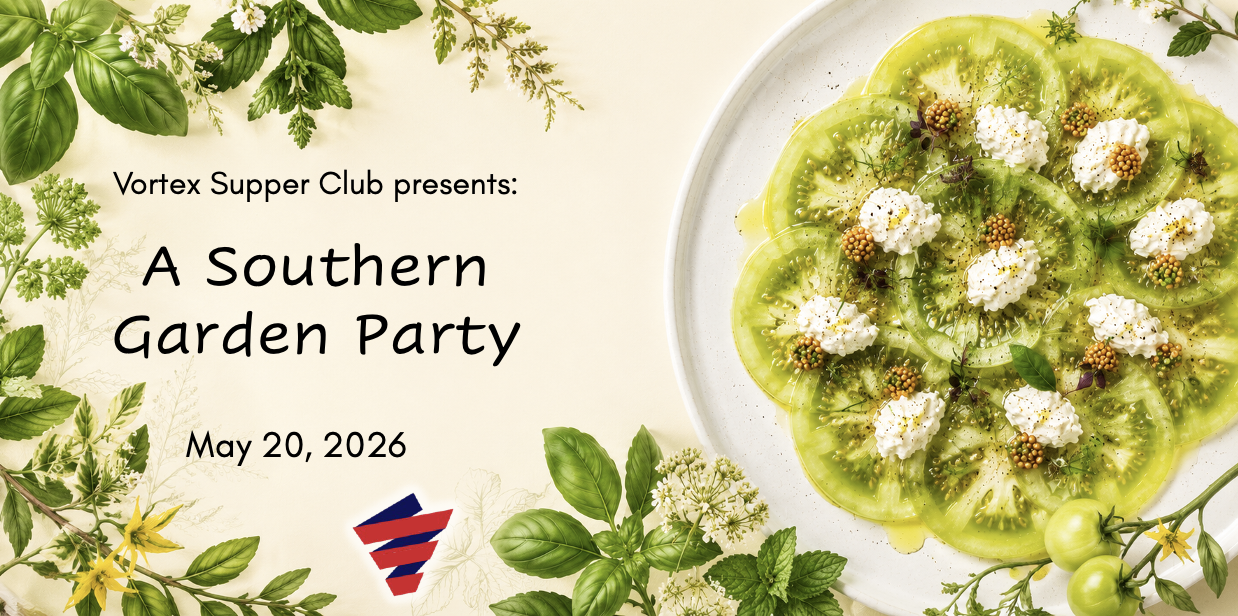 A Southern Garden Party Supper Club banner