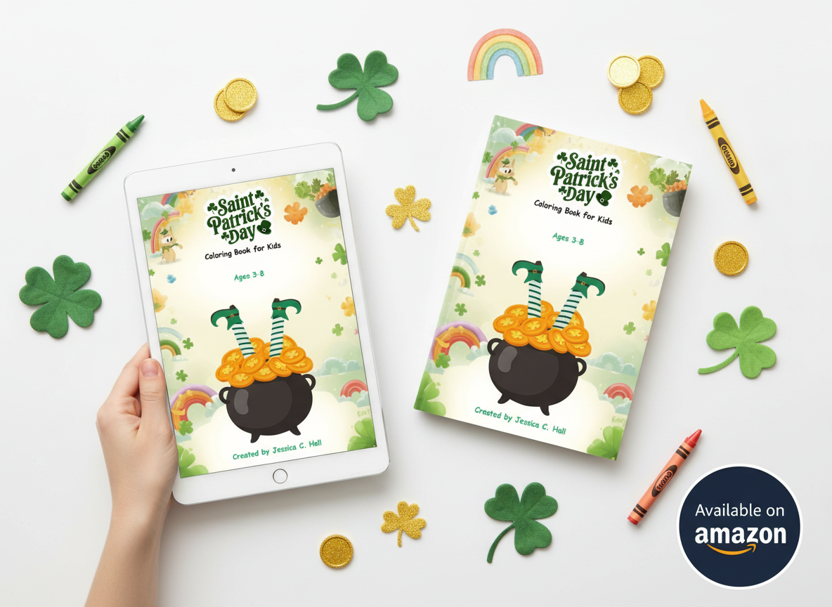 St. Patrick's Day Coloring Book for Kids