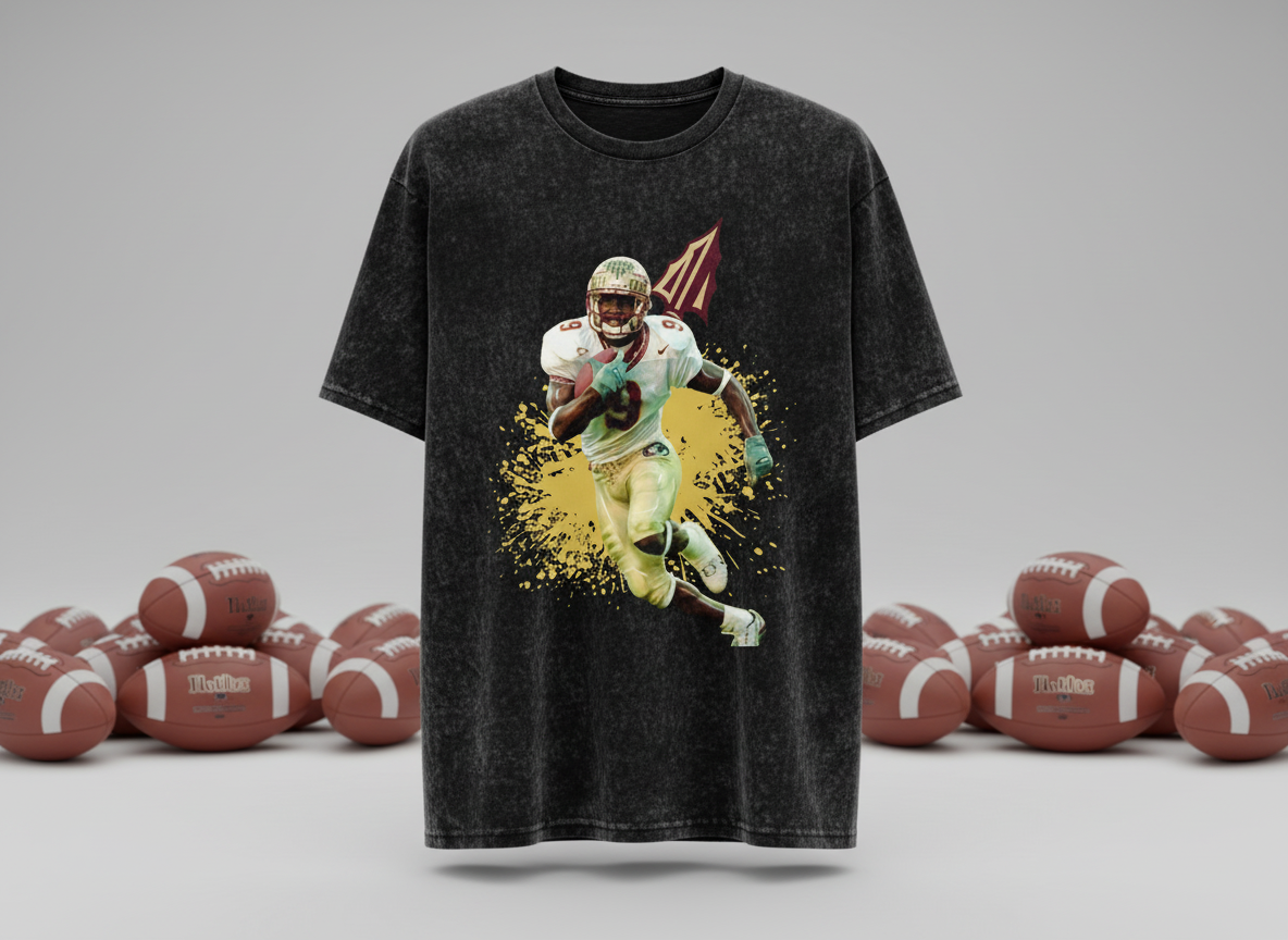 Pete #34 FSU Seminoles Throwback Vintage Tee