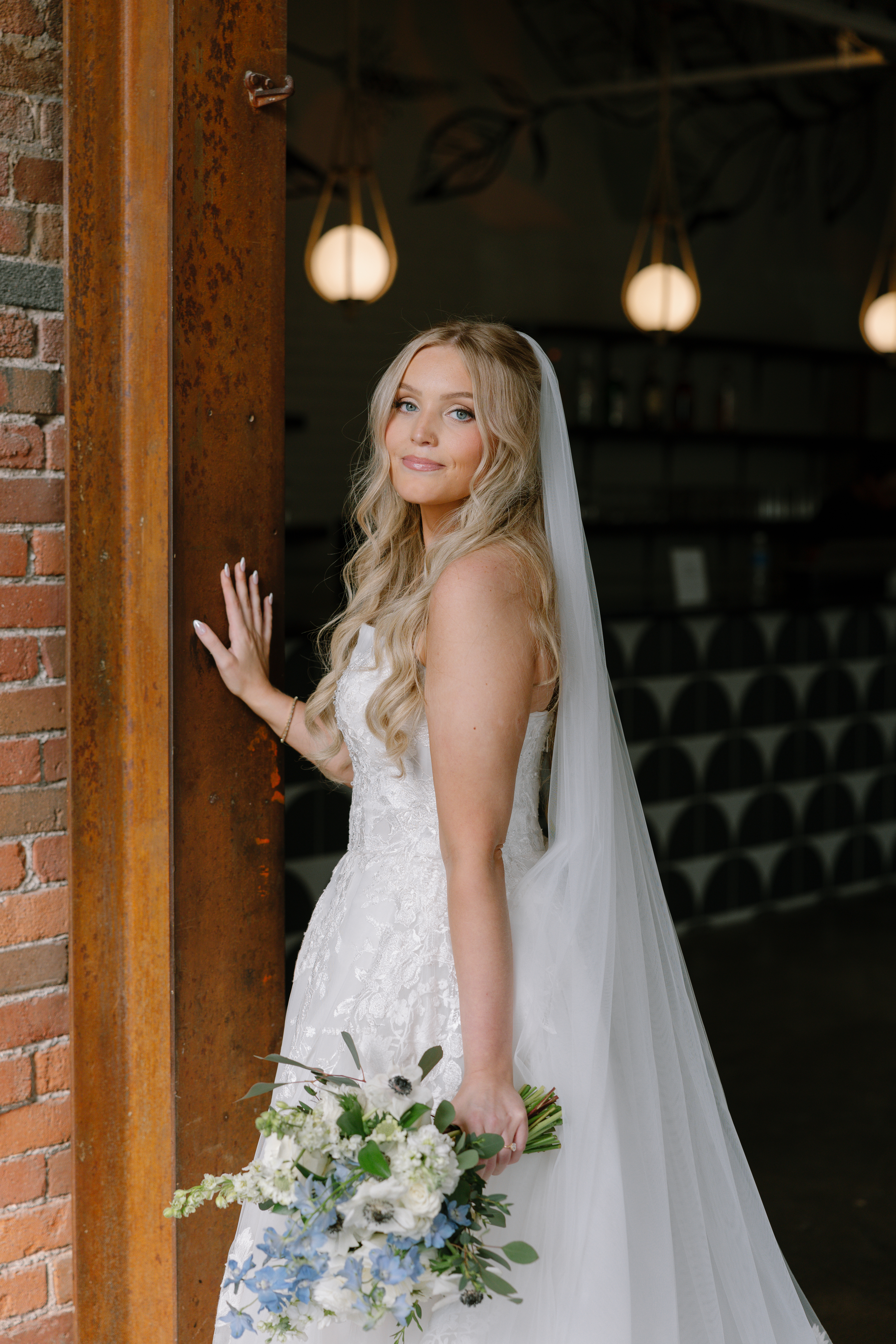 Bridal hair by Oak & Ivory Beauty Co