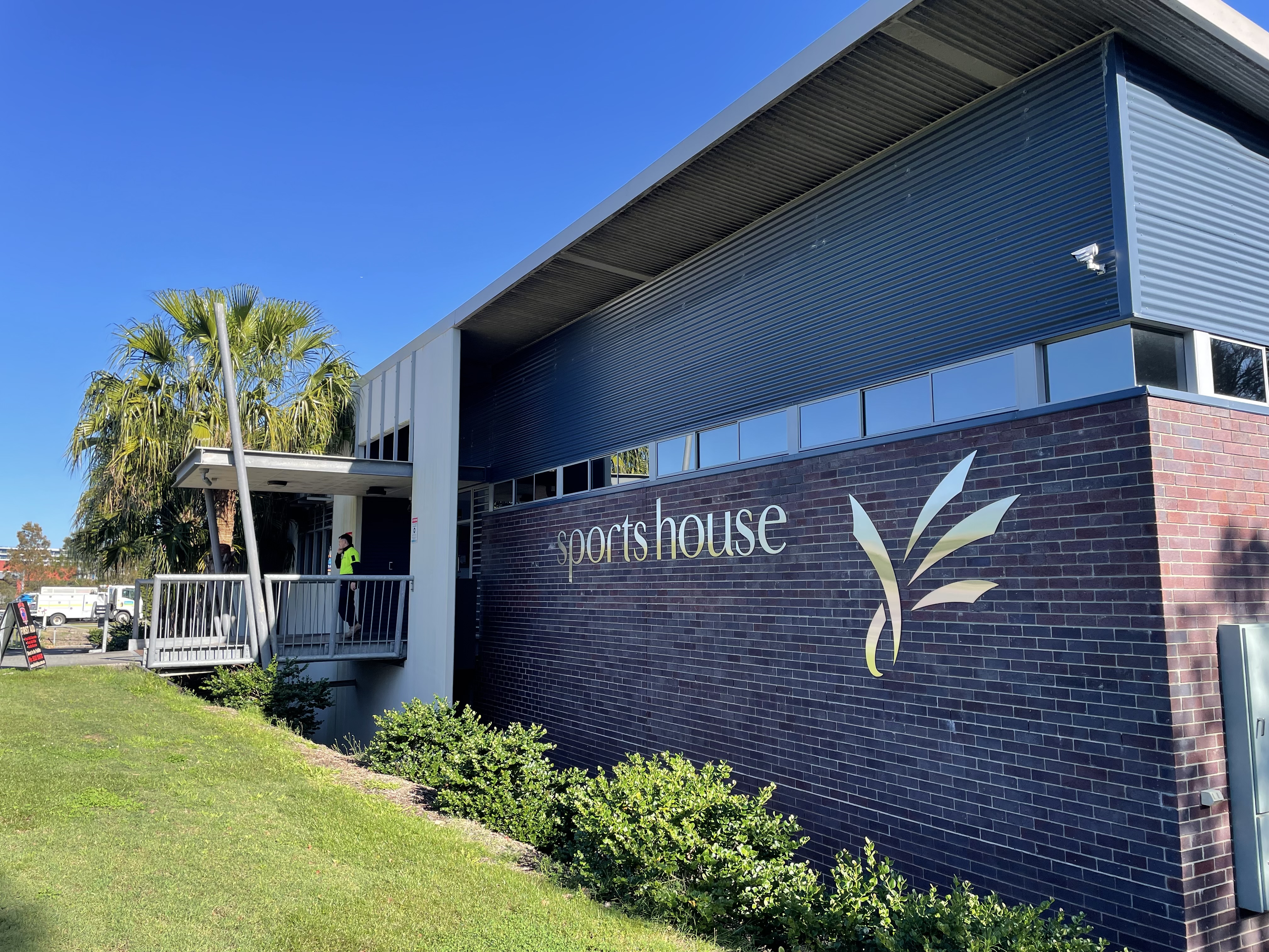 Sports House at Varsity Lakes on the shores of Lake Orr