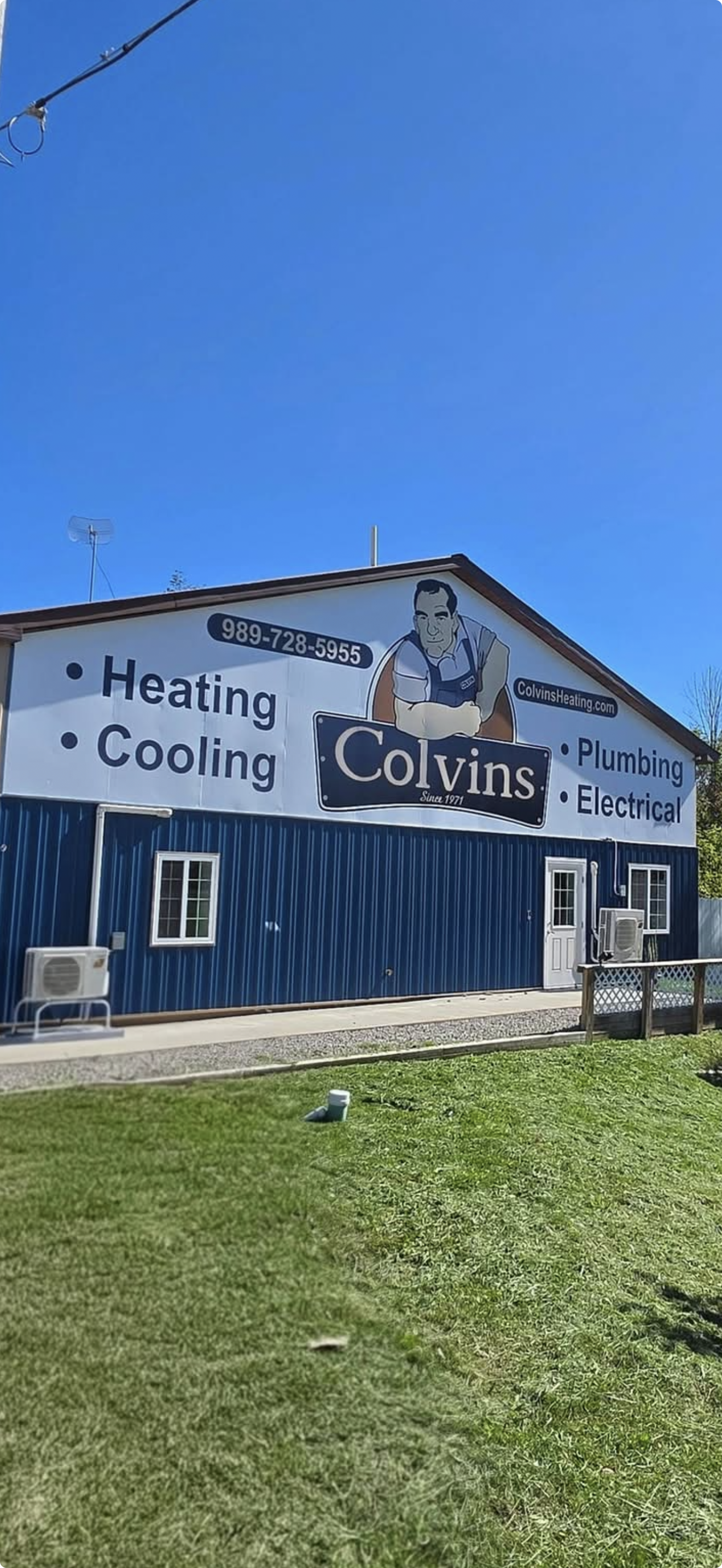 Colvin's Heating & Cooling building