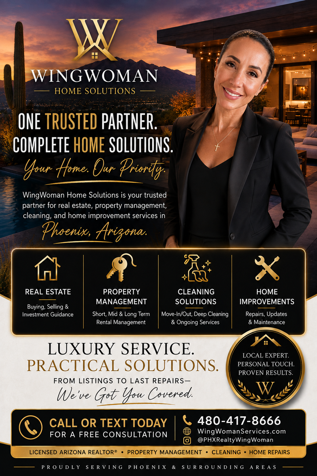 Wingwoman Home Solutions — Complete Services