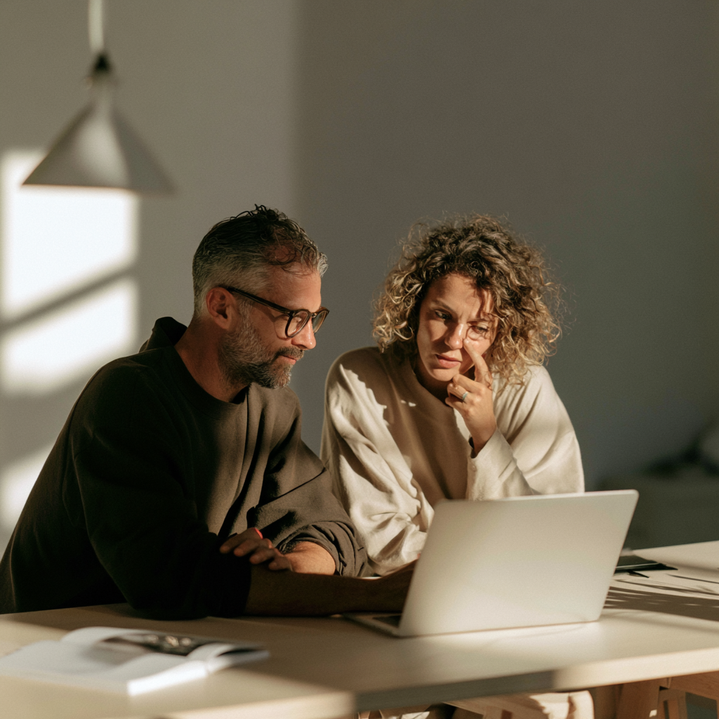 Small-business owner comparing payment processor activity with sales and bank deposits.