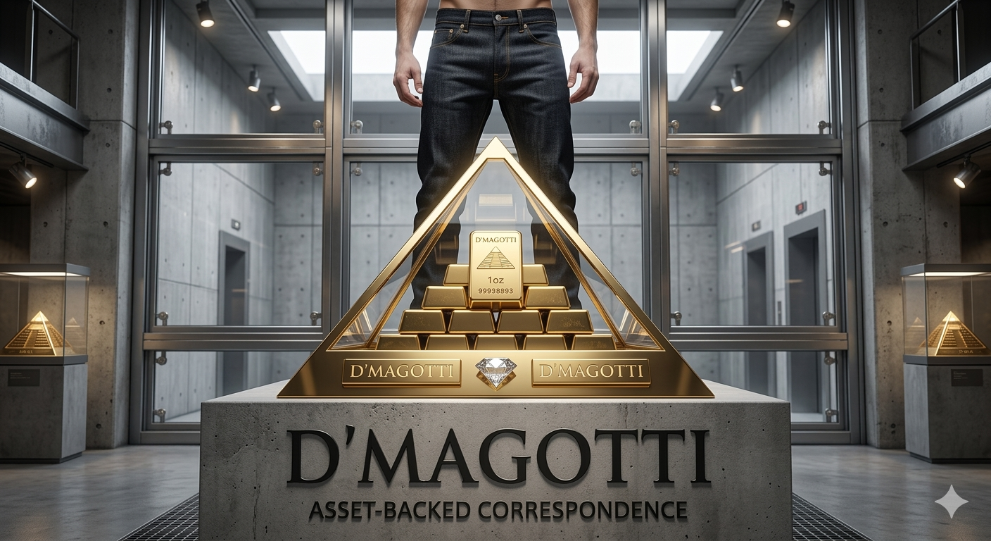 D'Magotti — Gold Pyramid Monument