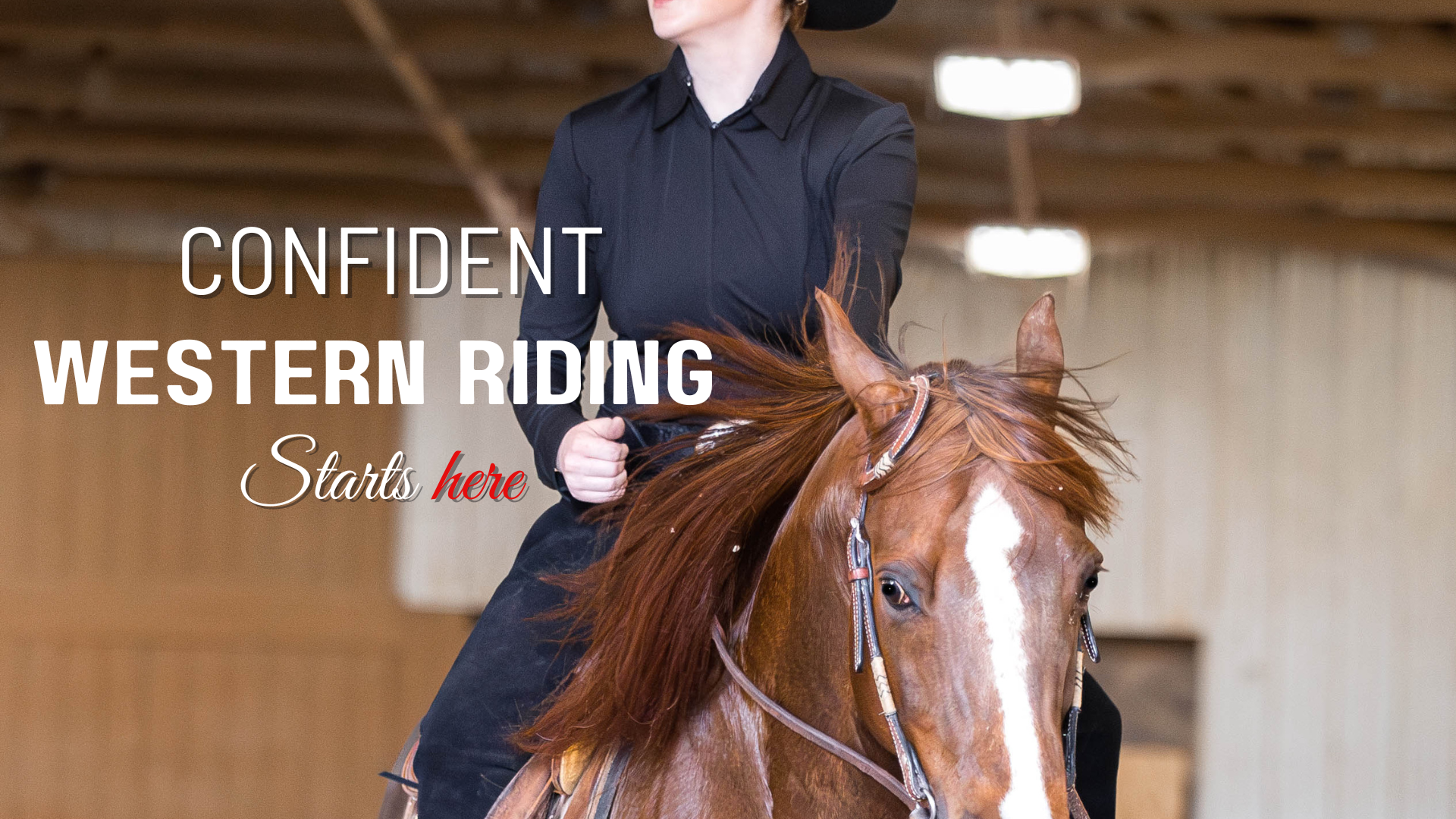 Confident Western Riding Starts Here