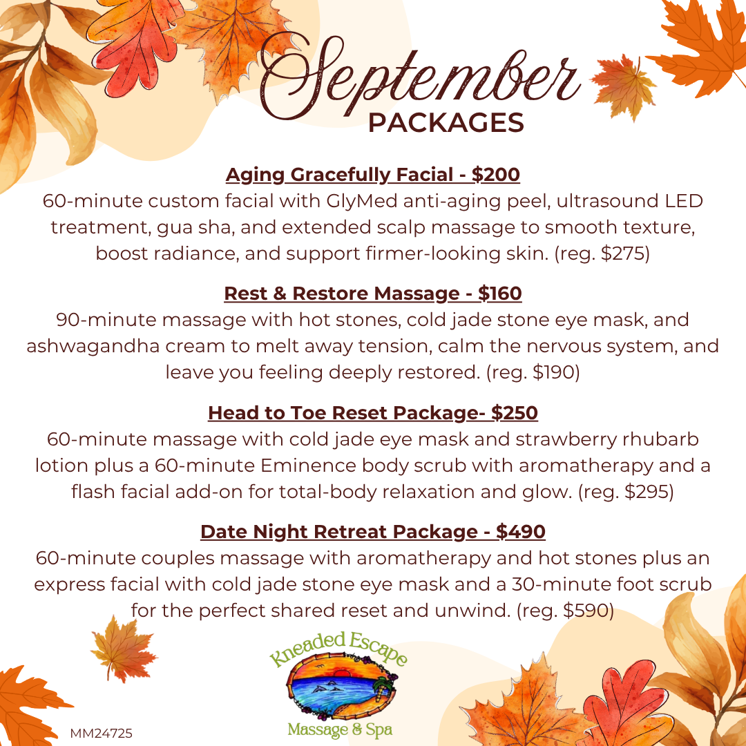 September Spa Packages