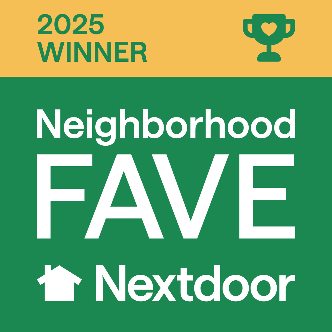 2025 Nextdoor Neighborhood Fave Winner badge