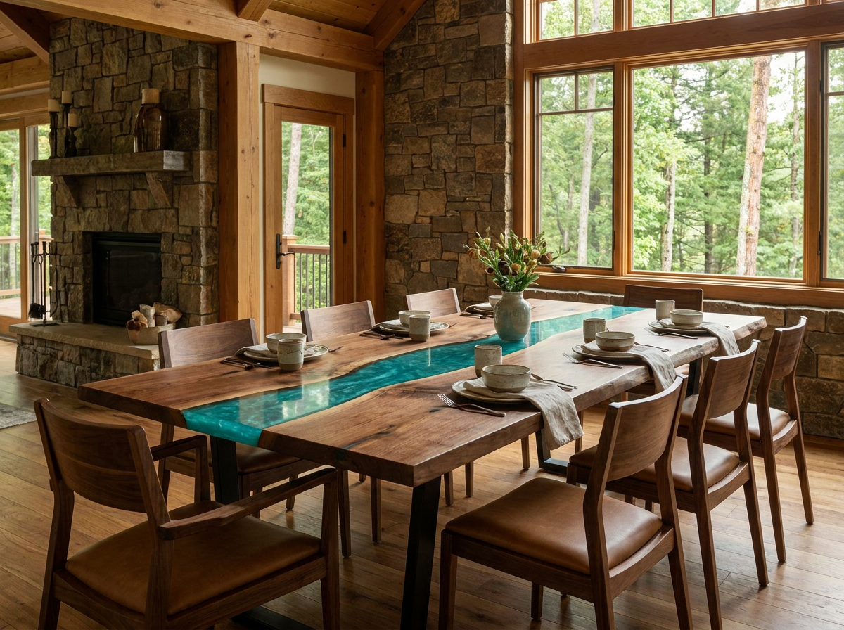 Dining River Table