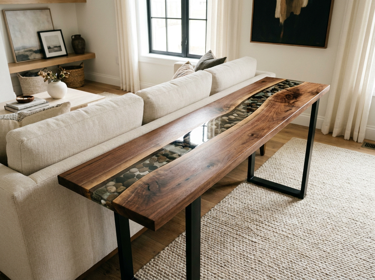 Sofa River Table
