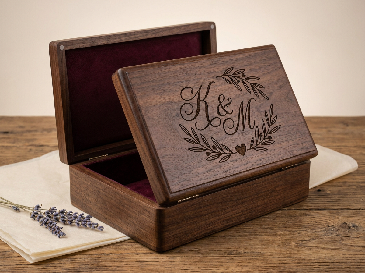 Engraved Keepsake Box