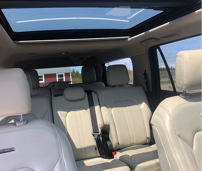 Ford Expedition Max luxury interior