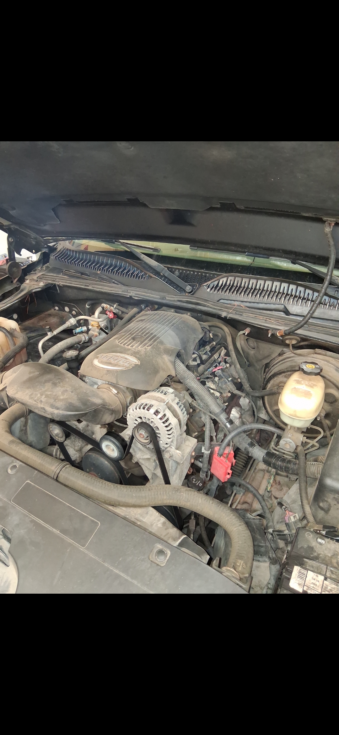 Vortec engine before service