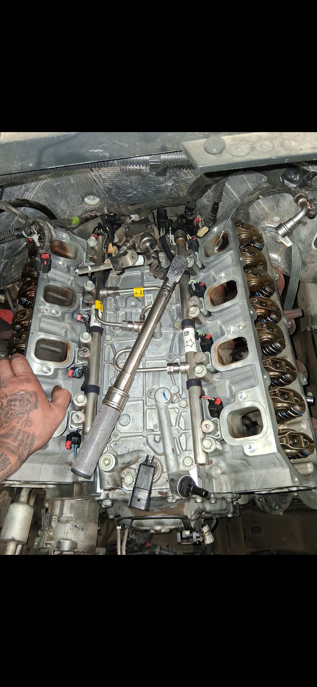 LS engine work