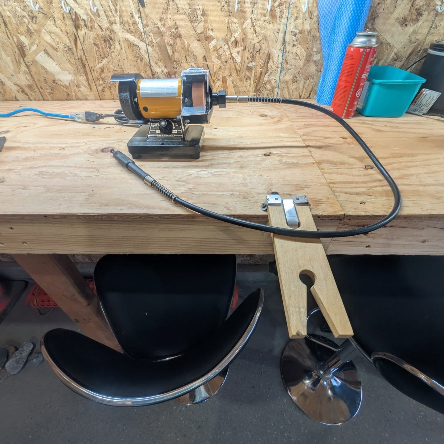 Flex Shaft & Bench Pin
