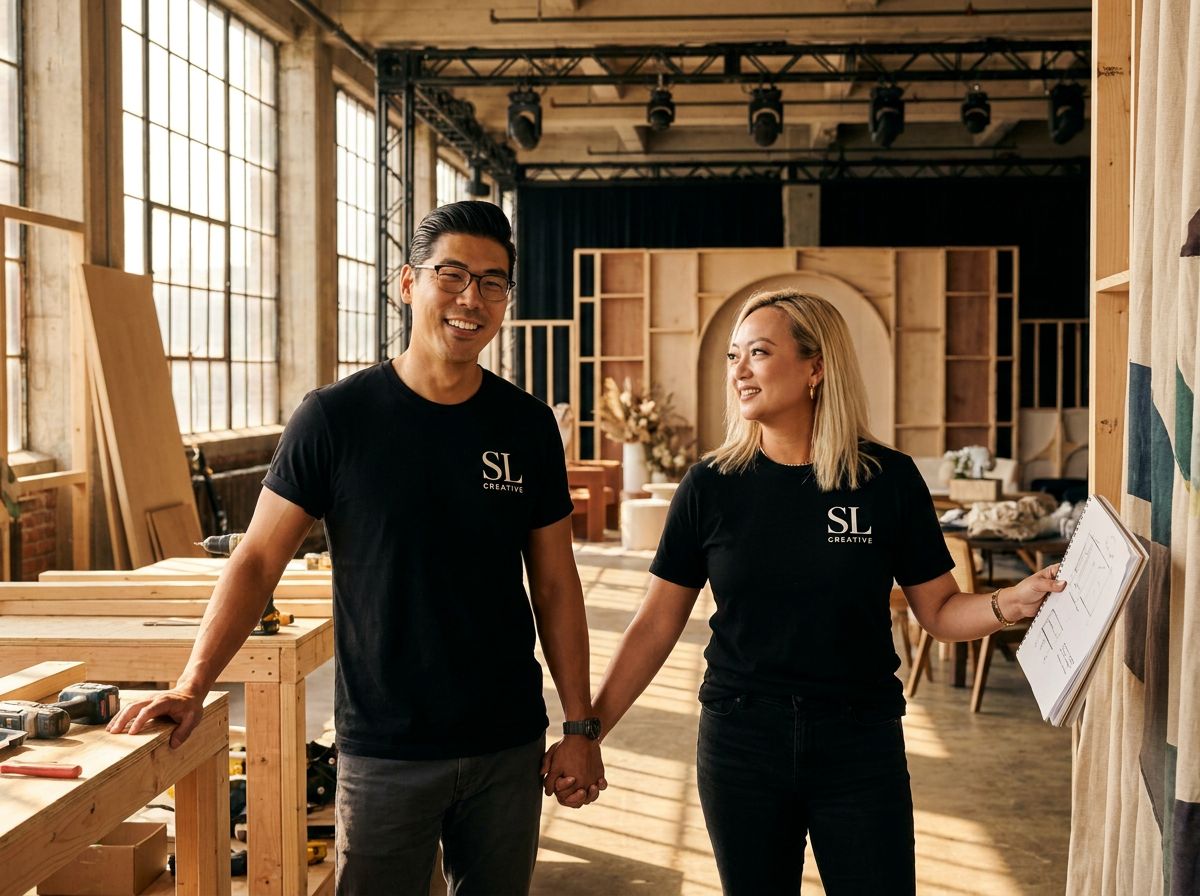 Lisa and Scott Sakakura, founders of The Simple Luxe