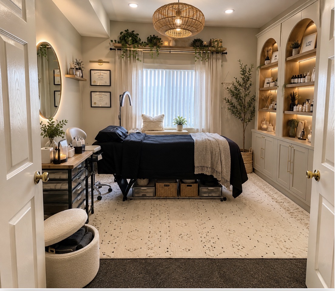 Belle Cherie by Caitlin — warm, cozy lash and brow studio