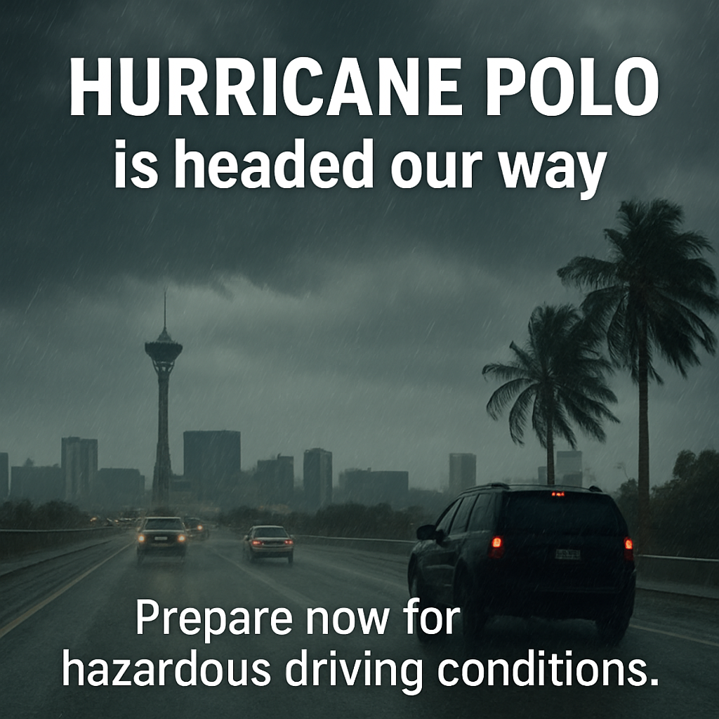 Hurricane Polo Approaches: A Personal Injury Lawyer's Guide to Safe Driving in Extreme Weather