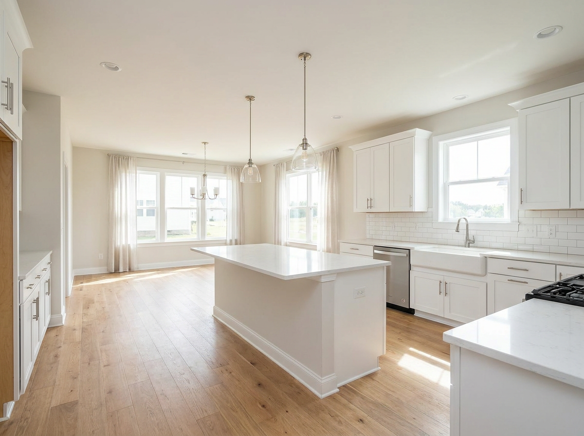 Custom home build by LK Cabinets