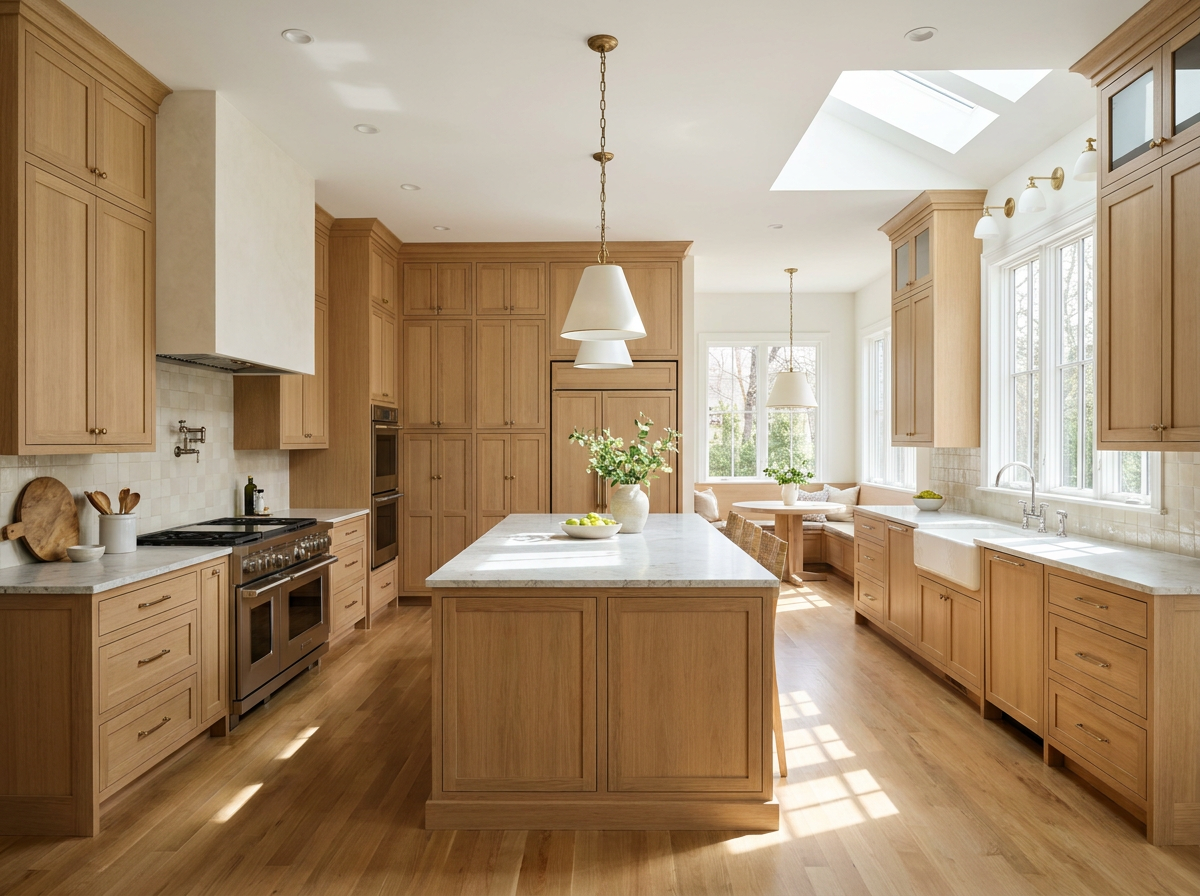 Custom home build by LK Cabinets