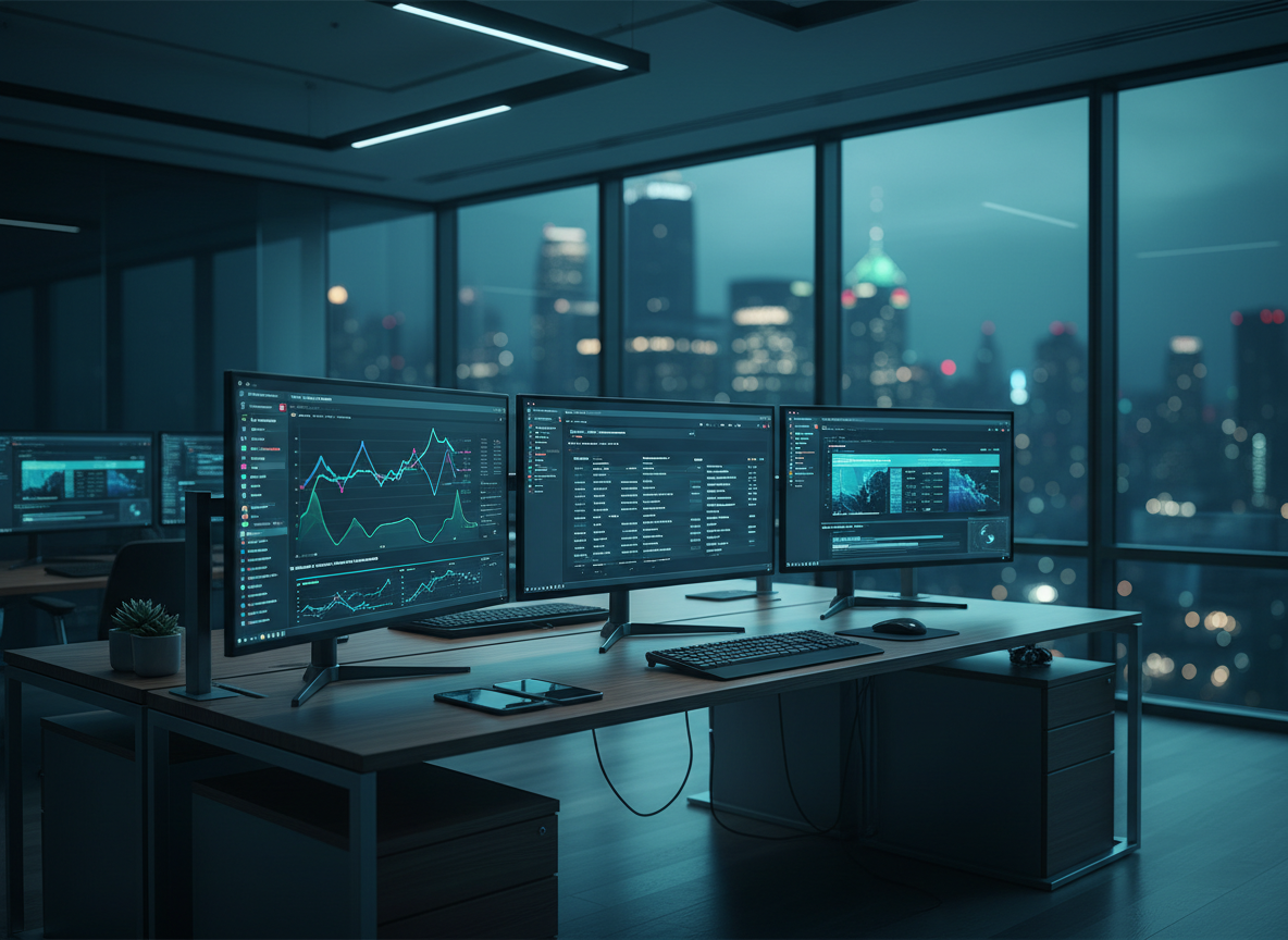SEO and AI consulting services dashboard for small businesses in Greenville SC