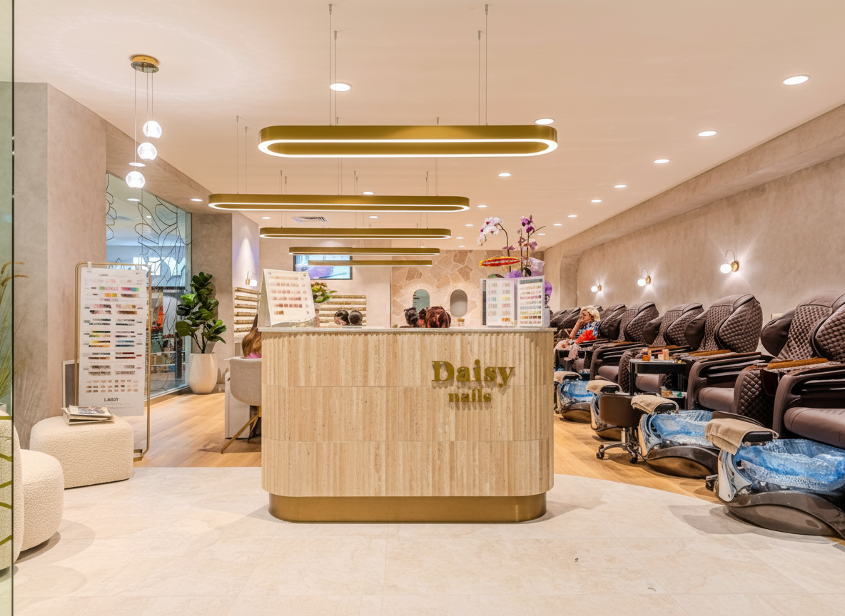 Daisy Nails salon interior