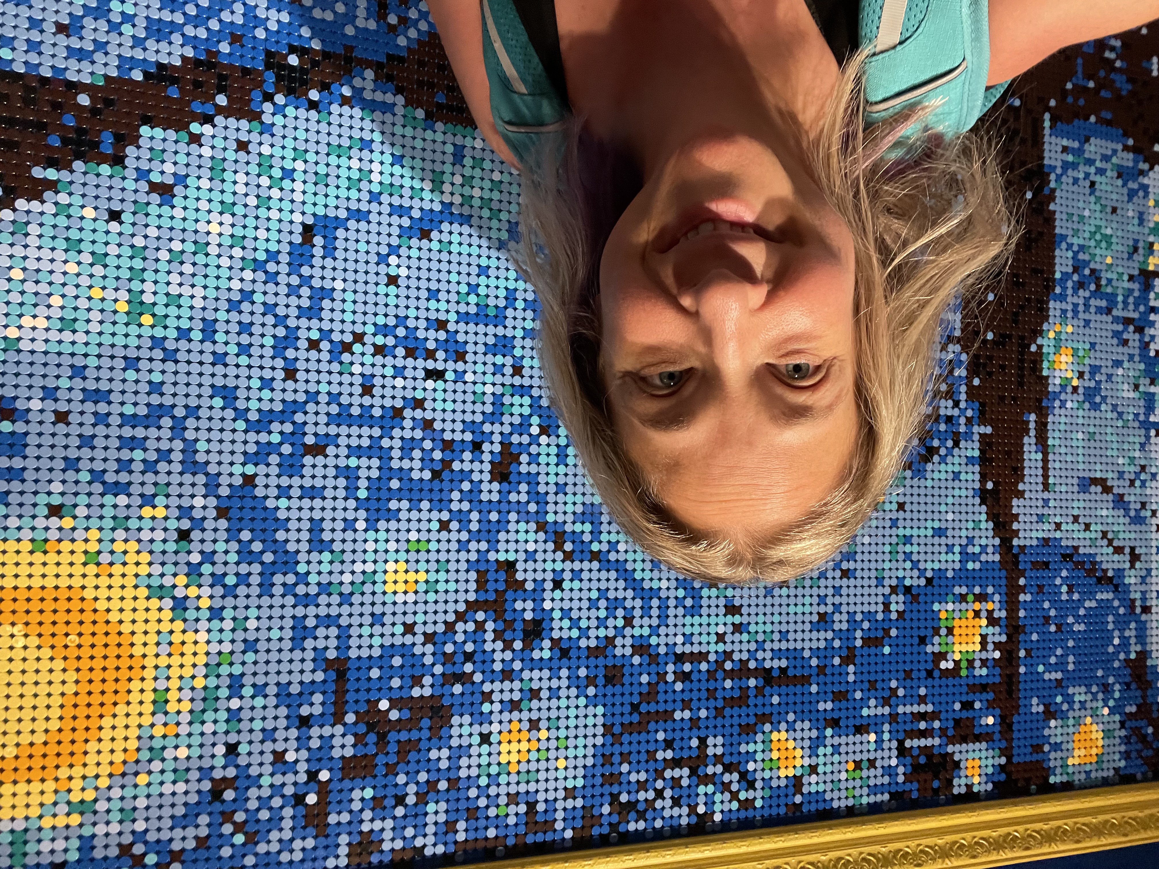 LEGO Starry Night Wall