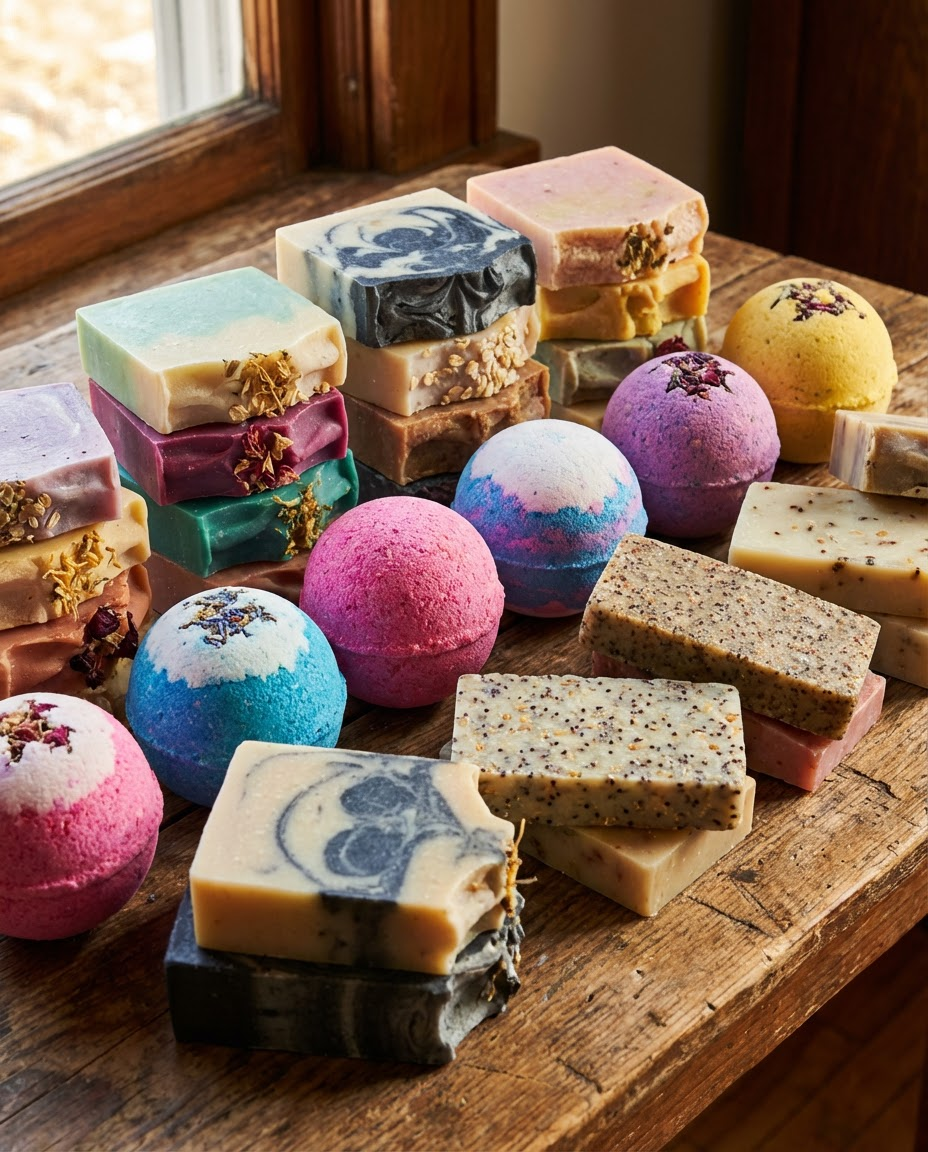 Handcrafted artisan goods at Market 29