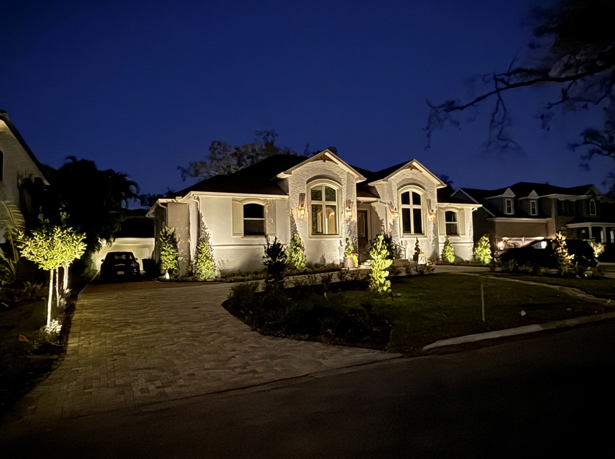 Property after LED Artistry layered lighting design