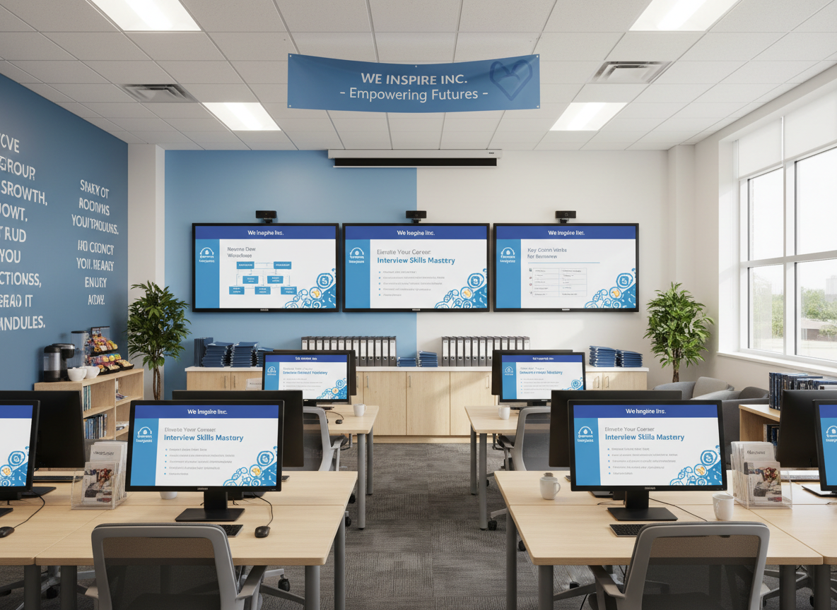 Job readiness training classroom