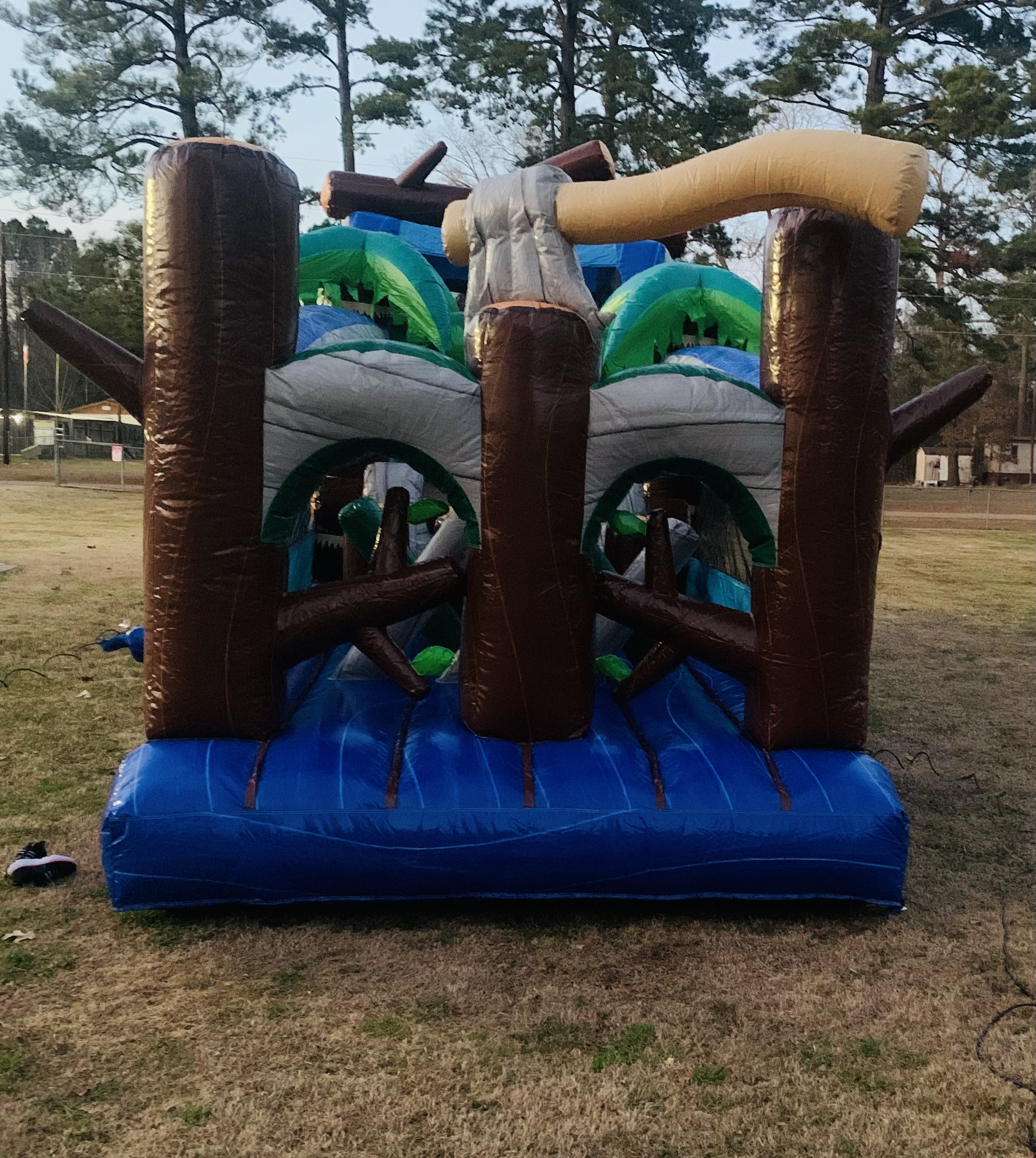 Log Flume obstacle course rental in Texarkana, TX - Jumping Joy Inflatables