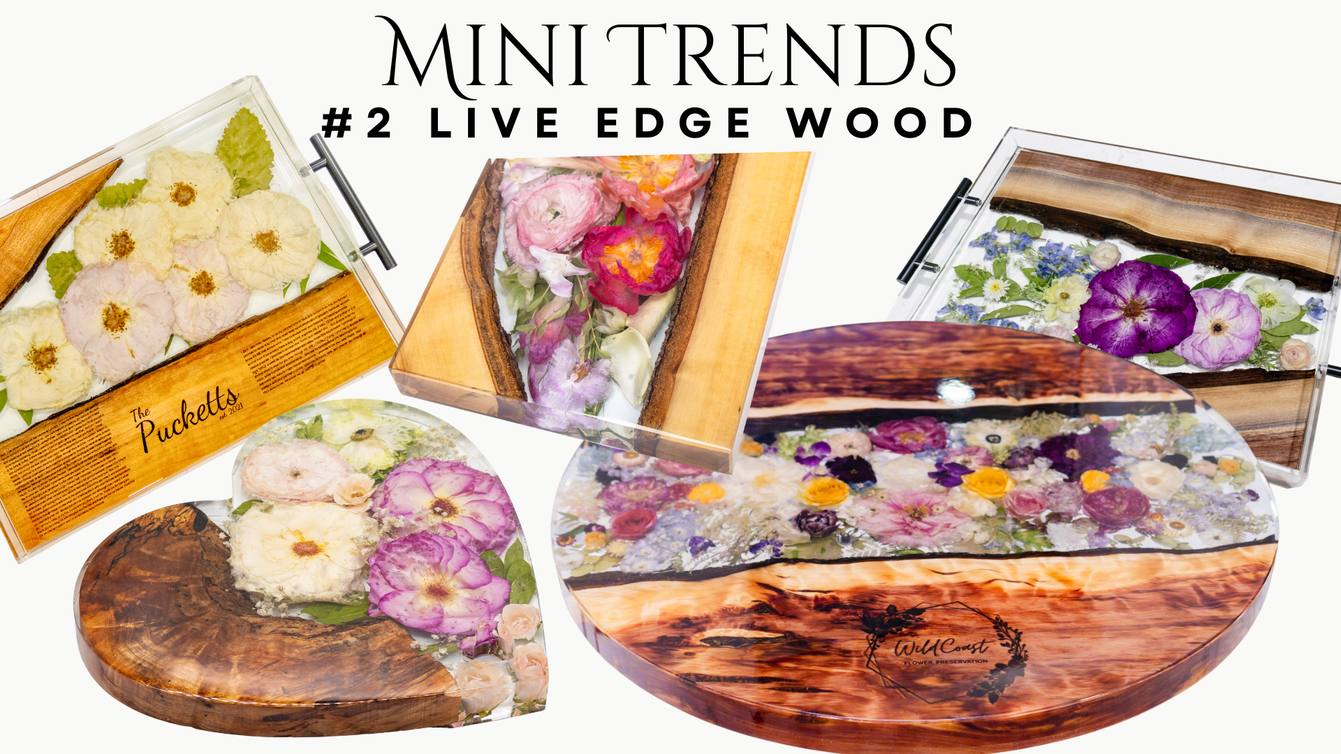 Mini Trends #2 Live Edge Wood