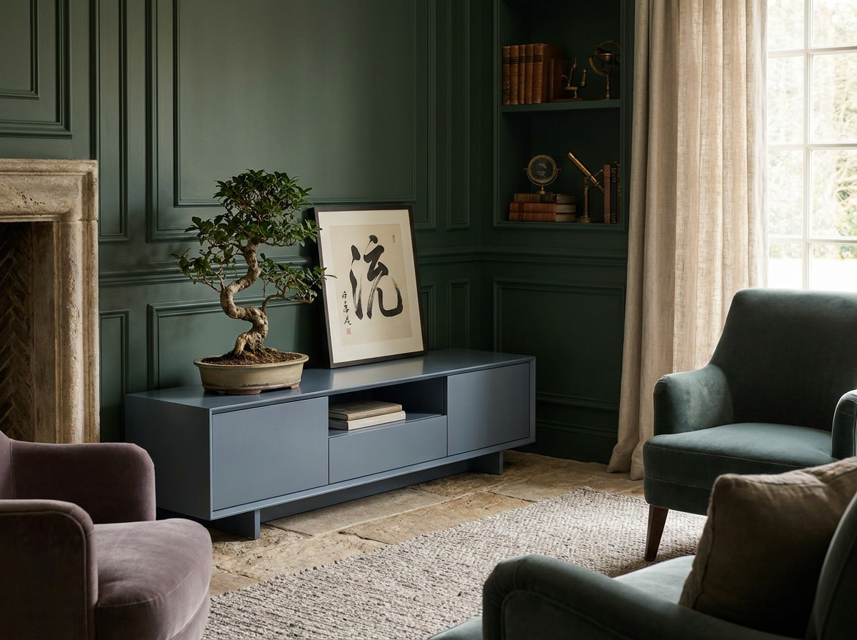 ÖND East-meets-West interior blending Eastern healing traditions with Western circadian design science