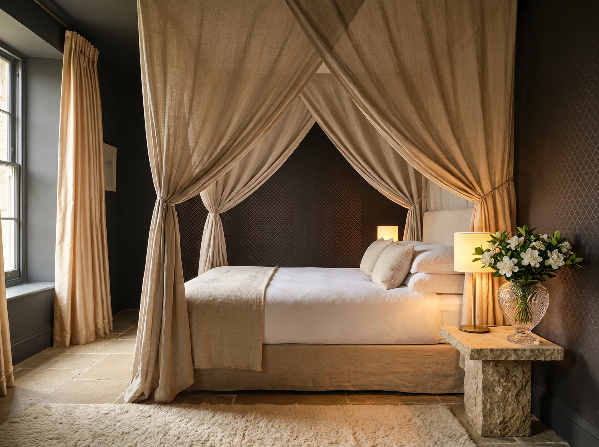 Faraday EMF shielding luxury sleep sanctuary by Beverly Hills Luxury Interiors