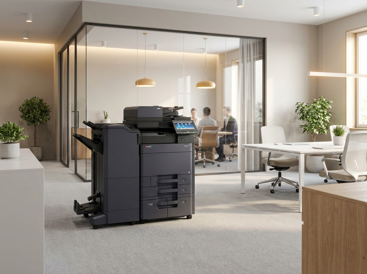 Kyocera multifunction copier in a professional office environment