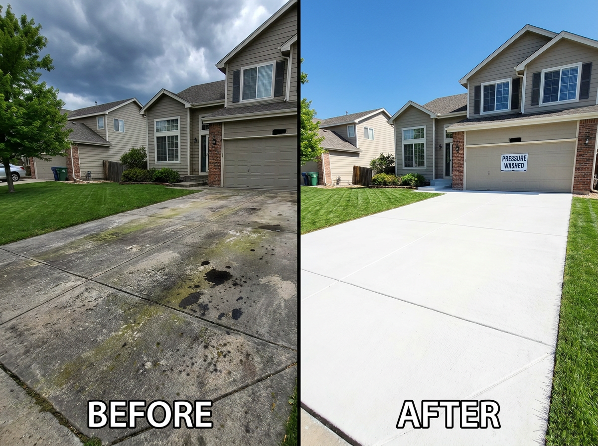 Residential Pressure Washing