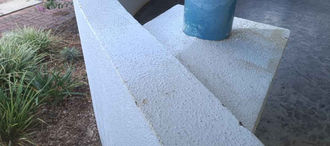 Outdoor Concrete Area - After
