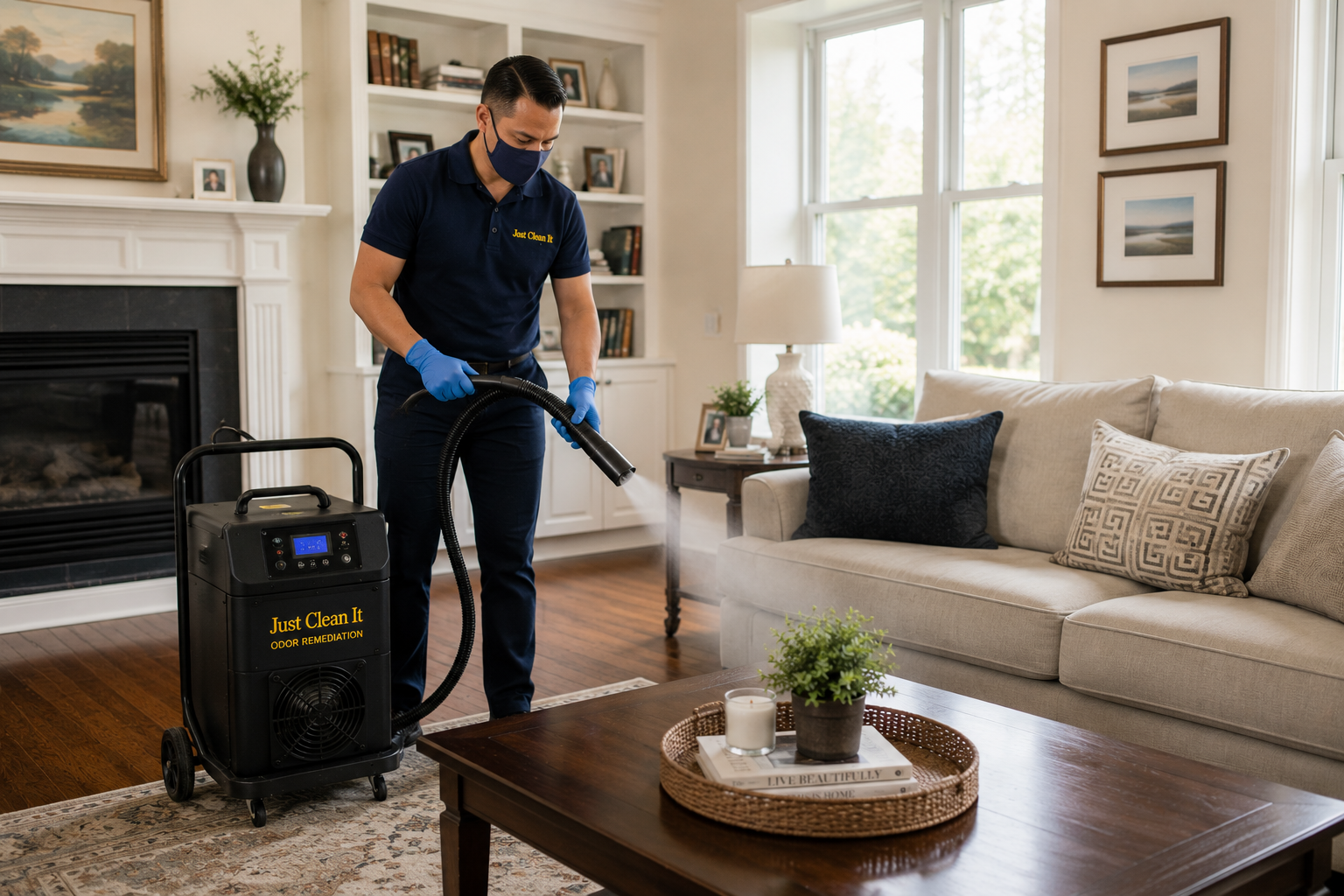 Odour remediation services