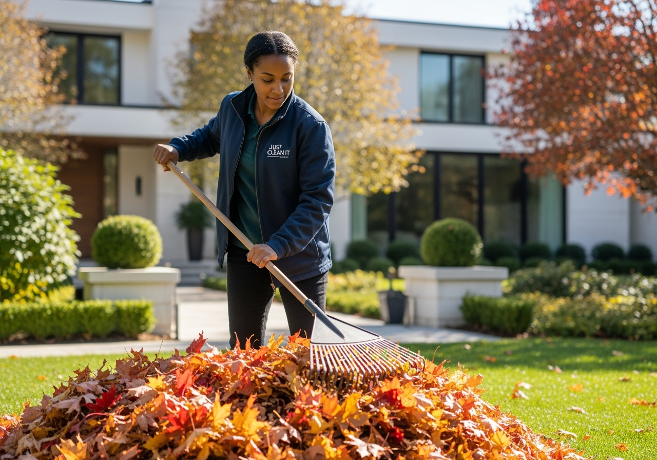 Fall leaf cleanup in Toronto and Scarborough - Just Clean It