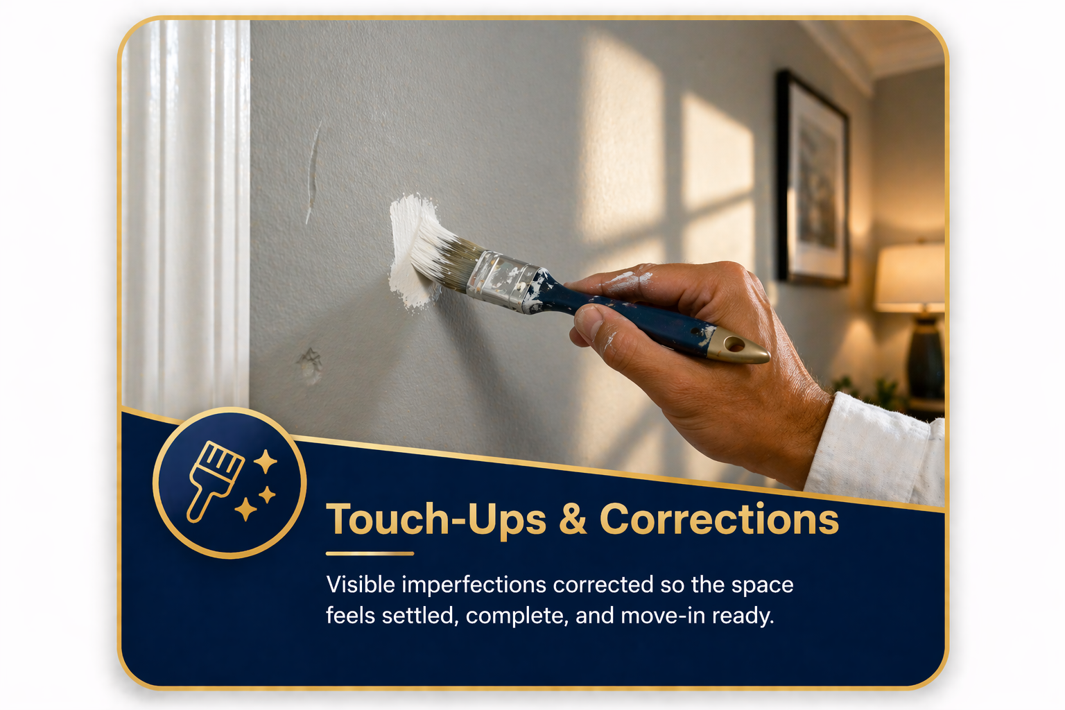 Touch-Ups and Corrections