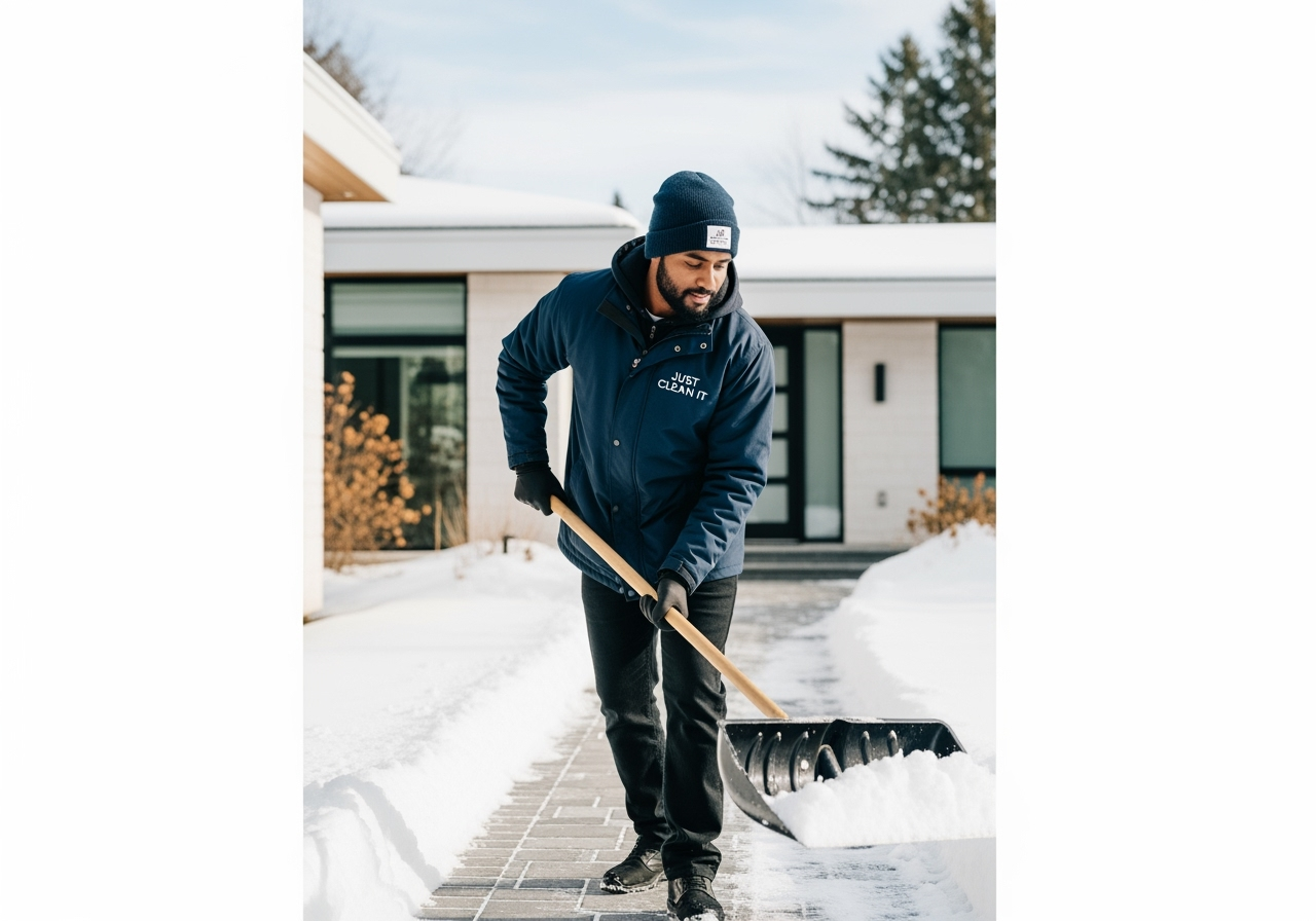 Snow removal and ice management service