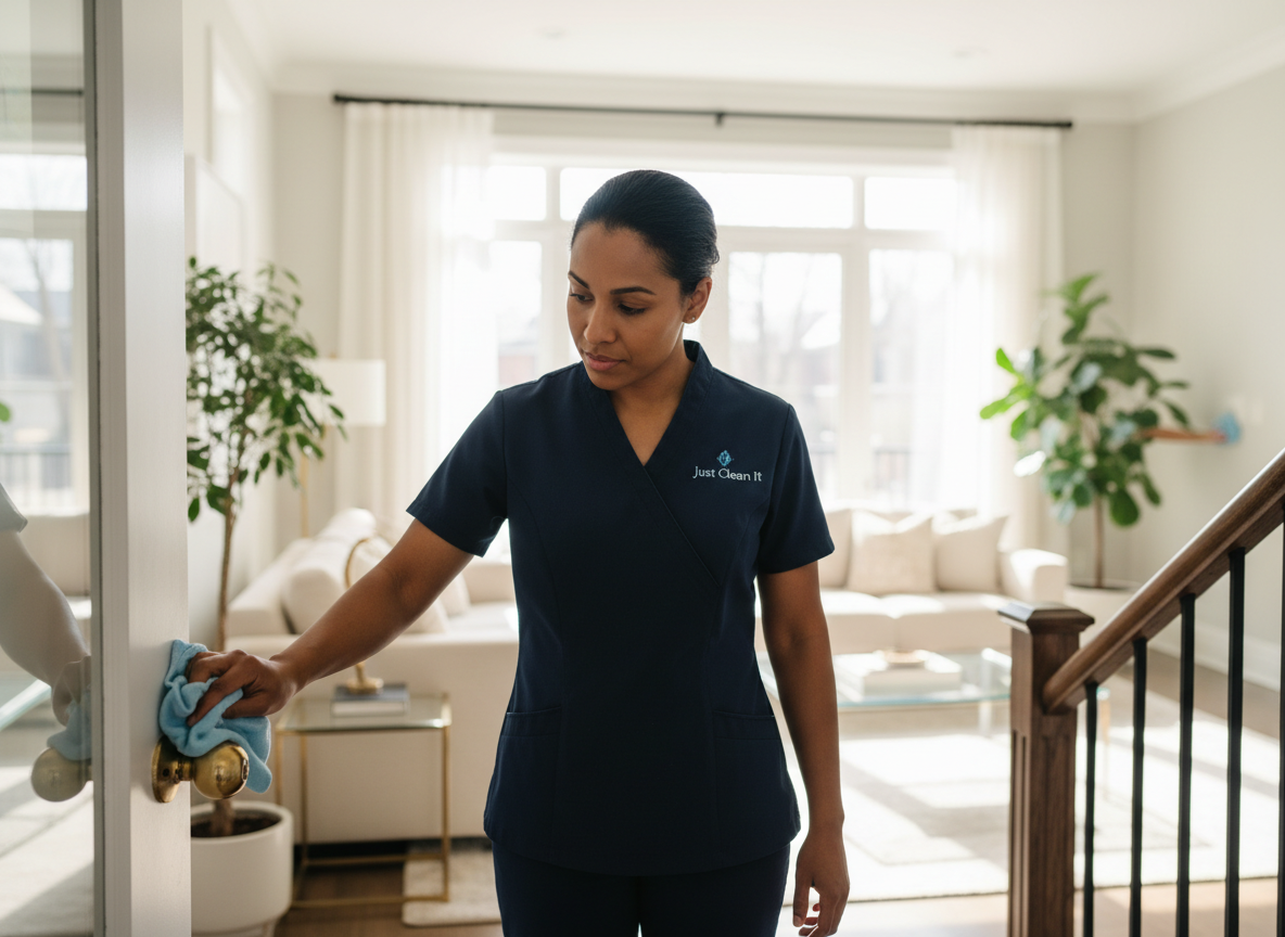 Touchpoint protection maintenance by Just Clean It professional