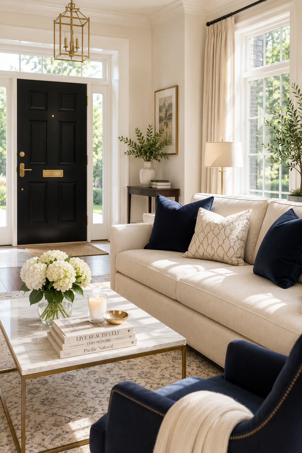 Maintained Rosedale home with calm living space