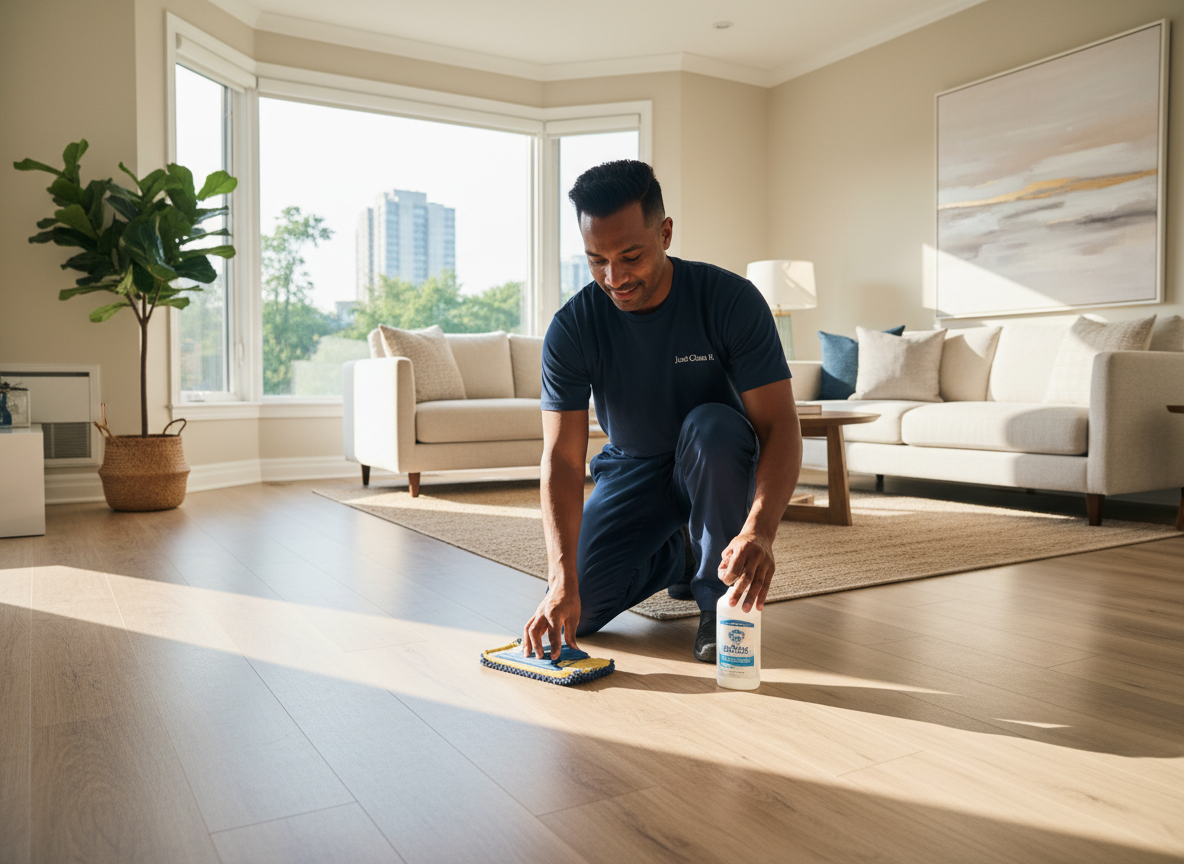 Floor preservation maintenance by Just Clean It professional