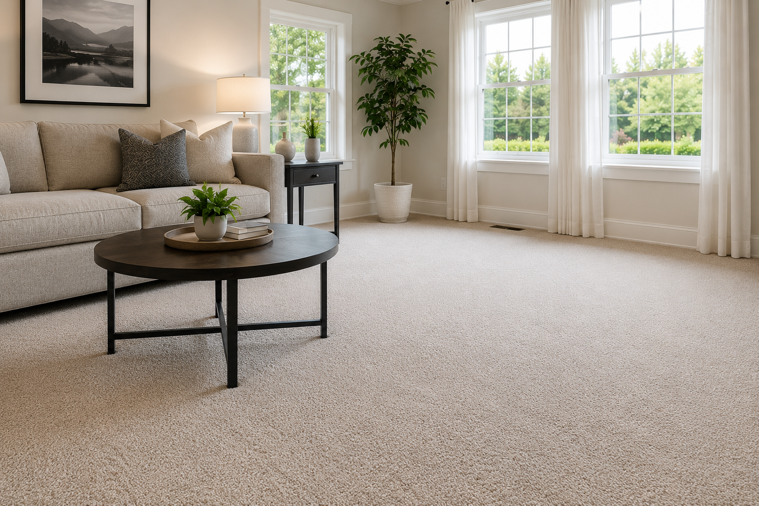 Carpet cleaning for a fresher, move-in-ready feel