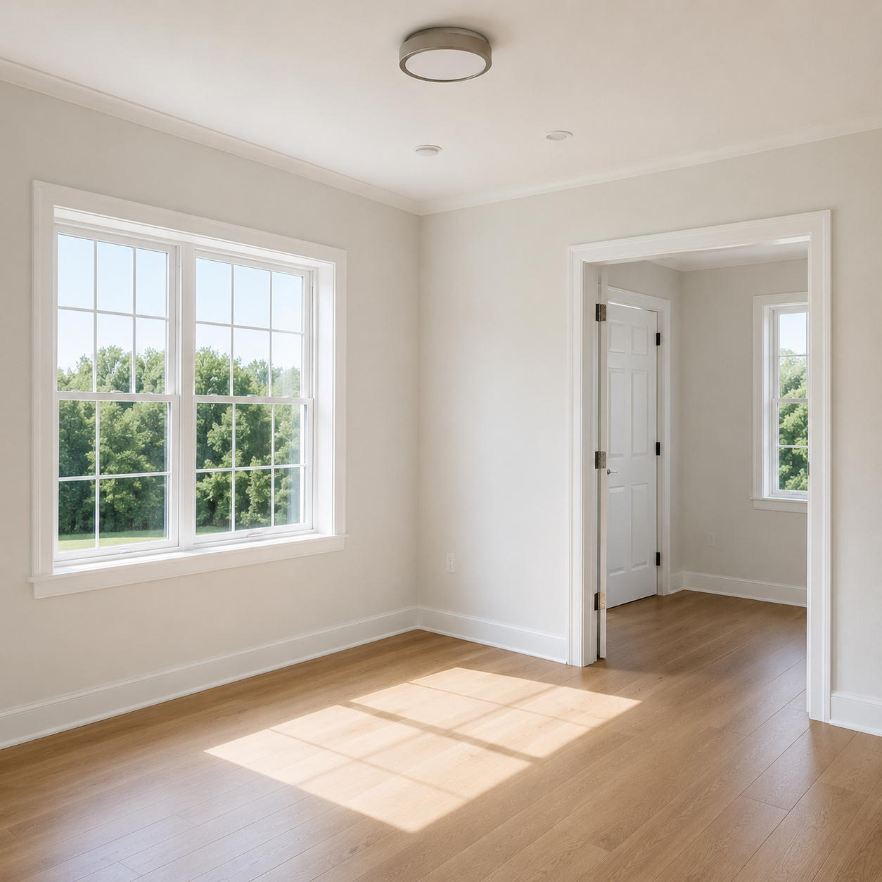 Refreshing older interior paint