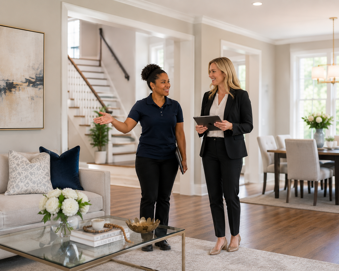 Open house preparation support for Rosedale listings and showings