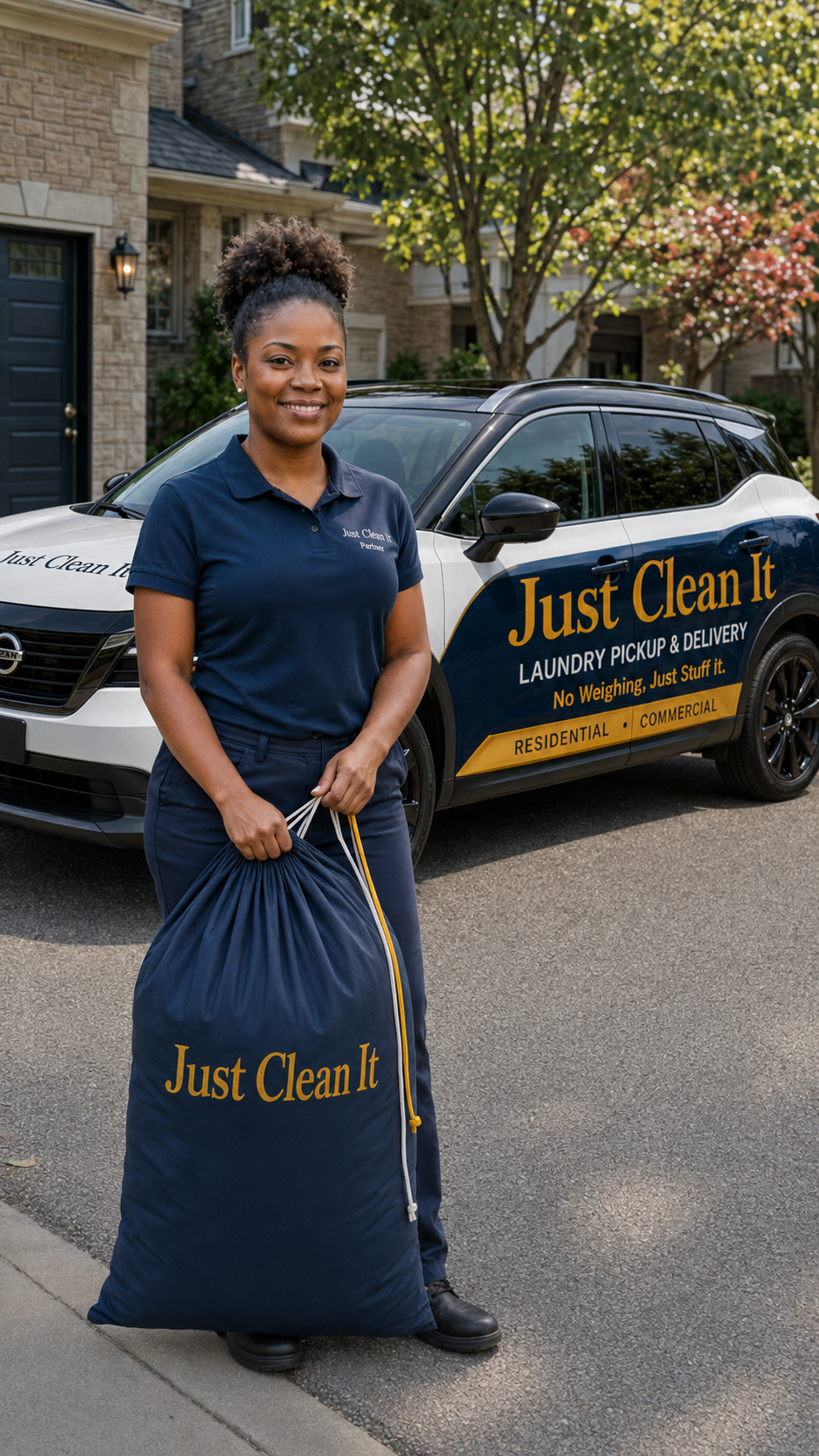 Just Clean It laundry support coordinated through Home Help Support