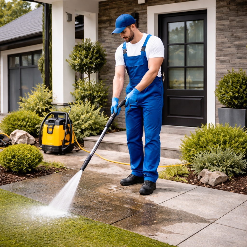 Seasonal outdoor property care and pressure washing