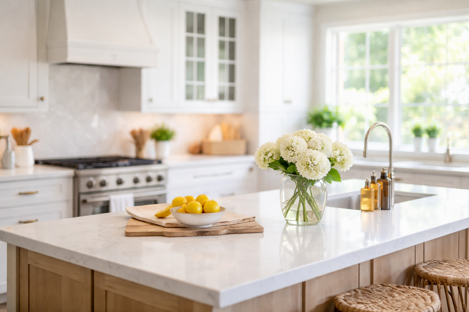 Premium kitchen representing Just Clean It lifestyle management